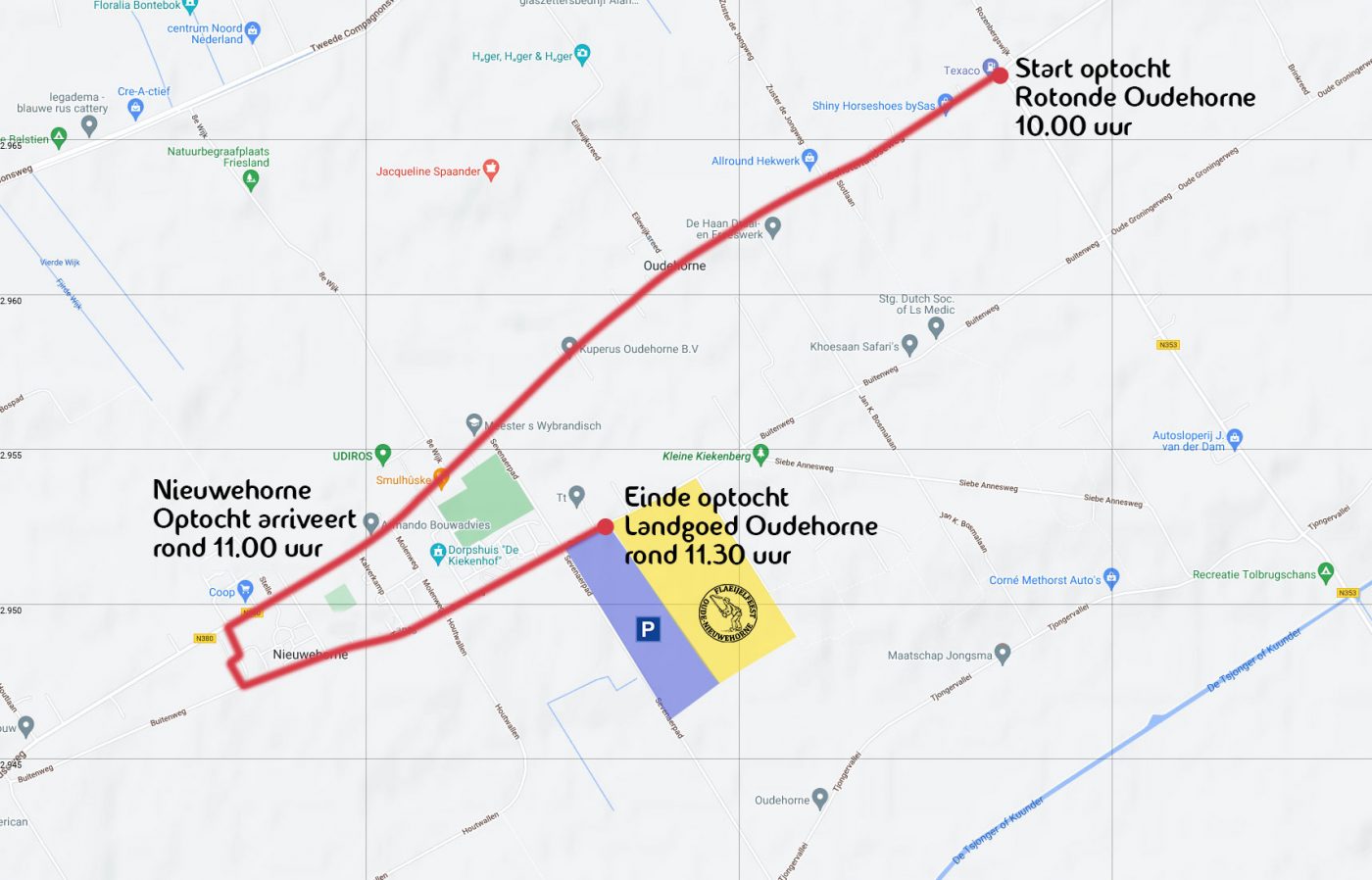 plattegrond flaeijelfeest