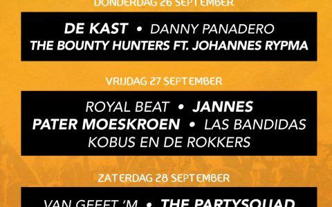 Flaeijelfeest line-up
