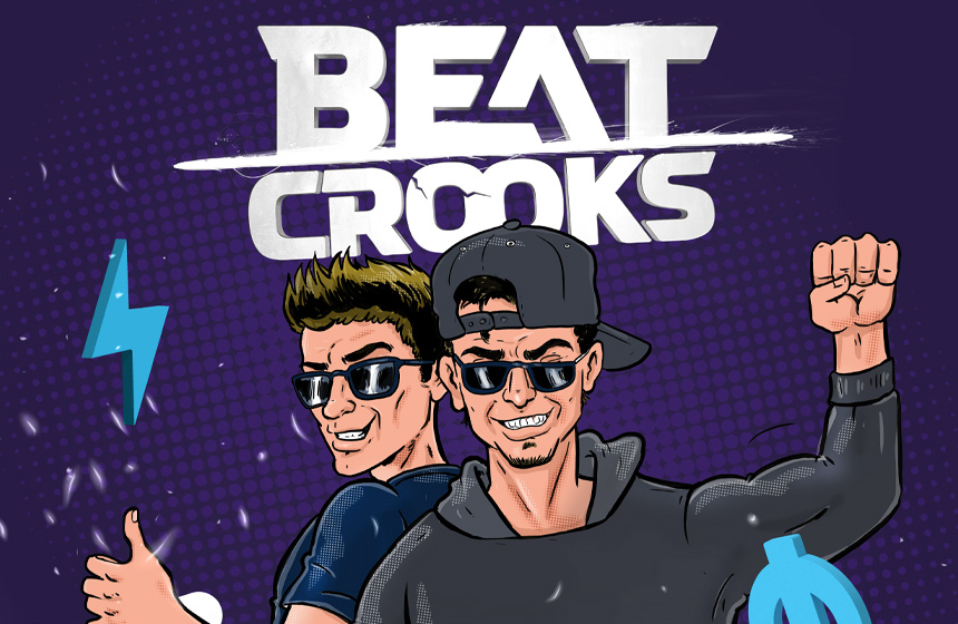Beatcrooks optreden Flaeijelfeest Oudehorne